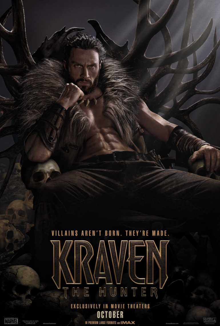 Sony’s ‘Kraven the Hunter’ Wows NYCC Audience with Gory Opening Scene